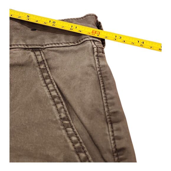 Hollister Cargo Pants Women Sz 00R (W24R) Ultra High Rise Baggy Gray Y2K Style - Picture 4 of 9